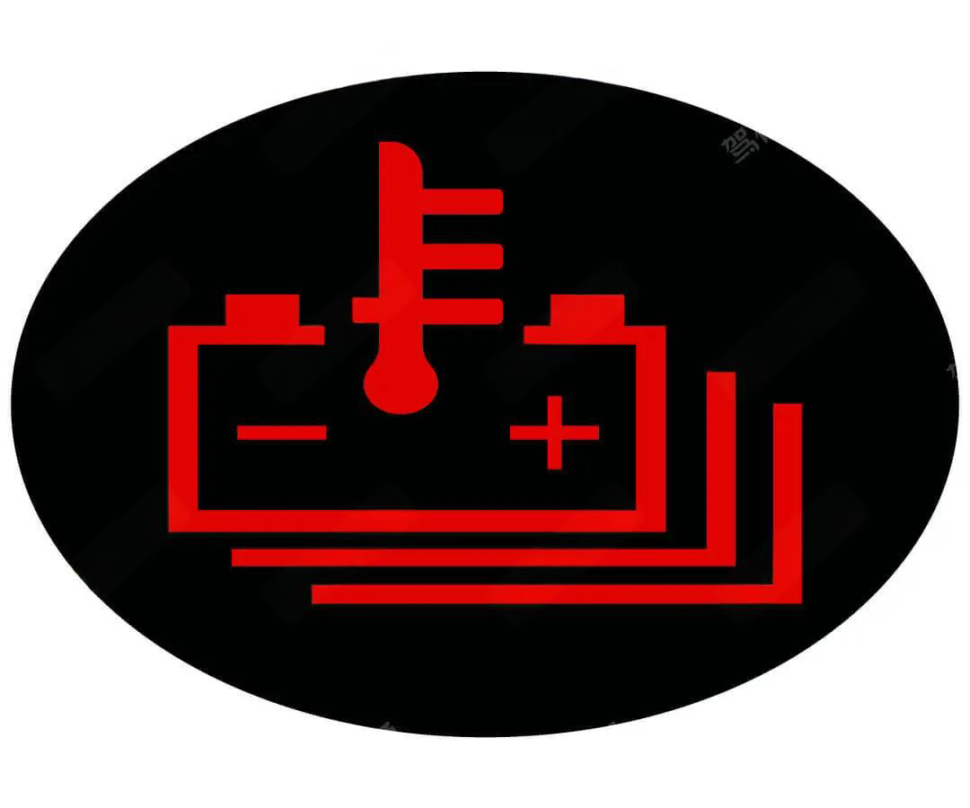 驾驶电动汽车，图中指示灯亮表示（ ）。