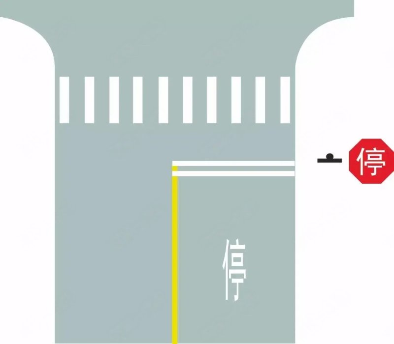 停车让行线