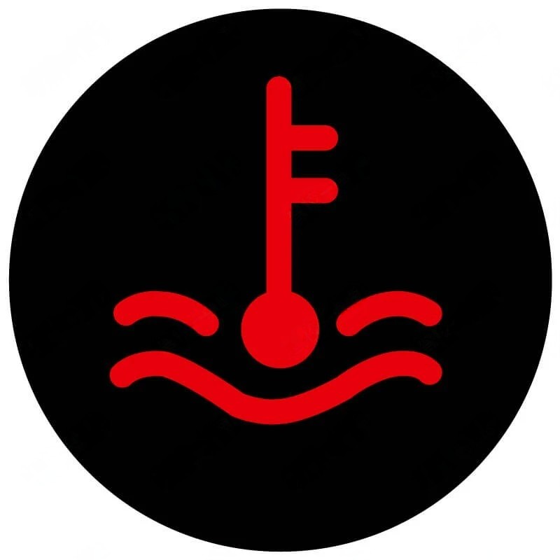 图中指示灯亮表示（）