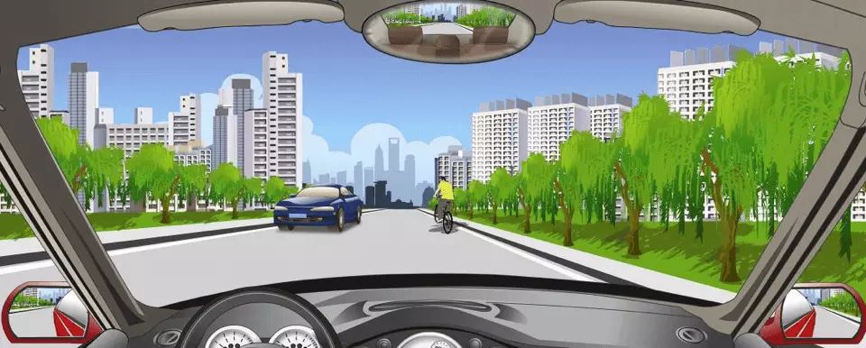 在这种情况下怎样安全会车？