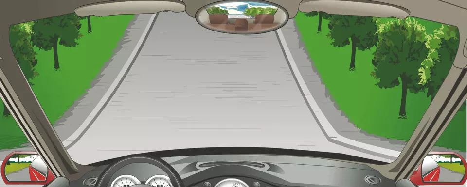 如图所示，驾驶机动车遇到这种道路要提前减挡，以保持充足动力。